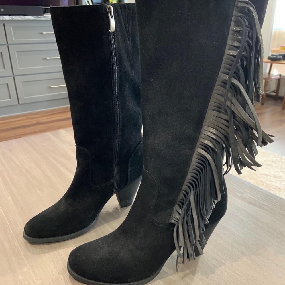 Suede Boots